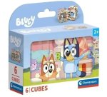 Klocki przestrzenne 6 elementów. Bluey