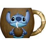 Stitch Hrnek 3D - Kokos 420 ml