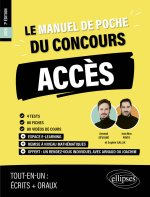 Le Manuel de POCHE du concours ACCES (Programme officiel : écrits + oraux)