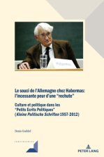 Le souci de l'Allemagne chez Habermas: l'incessante peur d'une 