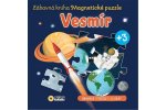 Zábavná magnetická kniha Vesmír - čti a skládej