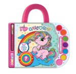 Valigetta acquerelli. I colorelli. I love unicorns