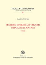 Pensiero e forme letterarie dei giuristi romani
