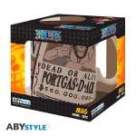 ONE PIECE - Mug - 460ml - Wanted Ace - cardboard box x2