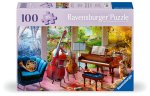 Ravensburger Puzzle 12001366 - Musikalische Jahreszeiten - Puzzle für ältere Menschen und Senioren, mit 100 extra griffigen Puzzleteilen, großer Bildv