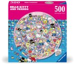 Ravensburger Puzzle 12001391 - Hello Kitty - 500 Teile Rundpuzzle für Erwachsene und Kinder ab 14 Jahren