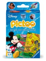 Ravensburger 23478 - Pictoo Disney Kartenspiel - Schnelles Karten-Suchspiel für Kinder ab 4 Jahren, Familienspiel für Kinder und Erwachsene, für 2 bis