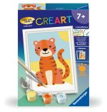 Ravensburger CreArt - Malen nach Zahlen 23988 - Kleiner Tiger - ab 7 Jahren
