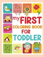 My First Coloring Book for Toddlers