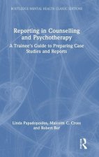 Reporting in Counselling and Psychotherapy