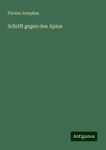 Schrift gegen den Apion