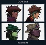 GORILLAZ  DEMON DAYS / BLACK / 180GR.