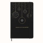Moleskine Holiday Notizbuch, L/A5, Schwarz