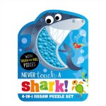 NEVER TOUCH A SHARK JIGSAW PUZZLE SET