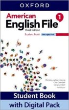 American English File Third Edition Level 1: Student's Book with Digital pack