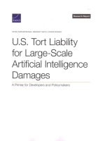 U.S. Tort Liability for Large-Scale Artificial Intelligence Damages