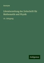 Literaturzeitung der Zeitschrift für Mathematik und Physik