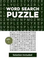 Word Search for Adults Large Print, Word Find Book