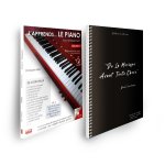 OFFRE DUO - J'APPRENDS LE PIANO - VOL 1 + CAHIER DE MUSIQUE VERLAINE