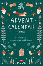 Advent calendar. 24 little books to count down to Christmas