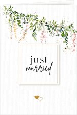 Grußkarte mit Kuvert - Just married