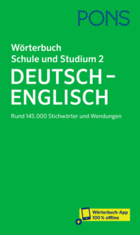 PONS Wörterbuch Schule und Studium Deutsch - Englisch, Band 2 ()