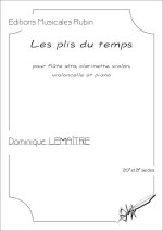 Les plis du temps, partition pour ensemble (conducteur)