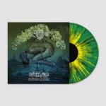 DYING WISH  SYMPTOMS OF SURVIVAL/GREEN WITH BLACK YELLOW SPLATTER -COLOURED-