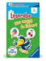 Ravensburger 23497 - Leserabe - Was magst du lieber? - Kartenspiel zum Lesen lernen mit Spaß - 2. Klasse, für Kinder ab 7 Jahren