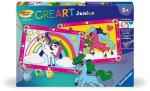 Ravensburger CreArt - Malen nach Zahlen 23983 - Zauberponys mit Regenbogen - ab 5 Jahren
