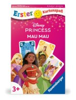 Ravensburger 24709 - Disney Princess Mau Mau - Der Kartenspiel-Klassiker für 2-4 Kinder ab 3 Jahren mit den beliebtesten Disney Prinzessinnen