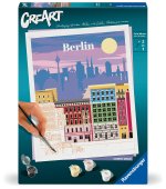 Ravensburger CreArt - Malen nach Zahlen 25521 - Farbenfrohes Berlin - ab 12 Jahren