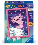 Ravensburger CreArt - Malen nach Zahlen 25555 - Axolotl - ab 7 Jahren