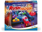 ThinkFun 76617 - Rush Hour - Das bekannte Stau-Spiel in der Deluxe Edition mit Fahrzeugen in Metalloptik, Logikspiel für Erwachsene und Kinder ab 8 Ja