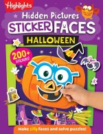 Halloween Pumpkin Hidden Pictures Sticker Faces