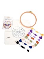 Coffret Broderie Papillon