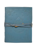 Grimoire en cuir Elément Eau