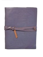 Grimoire en cuir Elément Air
