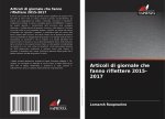 Articoli di giornale che fanno riflettere 2015-2017