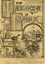 BF Gilbert 1886 Takoma Park Brochure