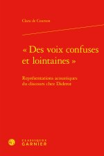 des voix confuses et lointaines  - représentations acoustiques du discours ch