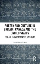 Poetry and Culture in Britain, Canada and the United States