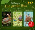 Die große Box. Du spinnst wohl! - Mach die Biege, Fliege! - Mitgehangen, mitgefangen!