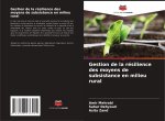 Gestion de la résilience des moyens de subsistance en milieu rural