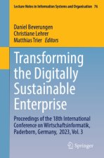 Transforming the Digitally Sustainable Enterprise