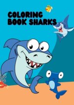 Coloring Book Sharks