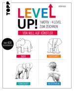 Level up! 1 Motiv - 4 Level zum Zeichnen