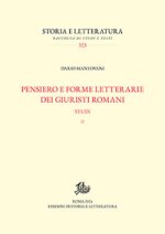 Pensiero e forme letterarie dei giuristi romani
