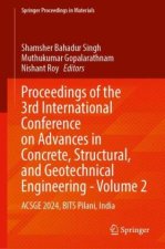 Proceedings of the 3rd International Conference on Advances in Concrete, Structural, and Geotechnical Engineering - Volume 2