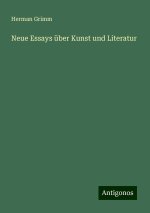 Neue Essays über Kunst und Literatur
